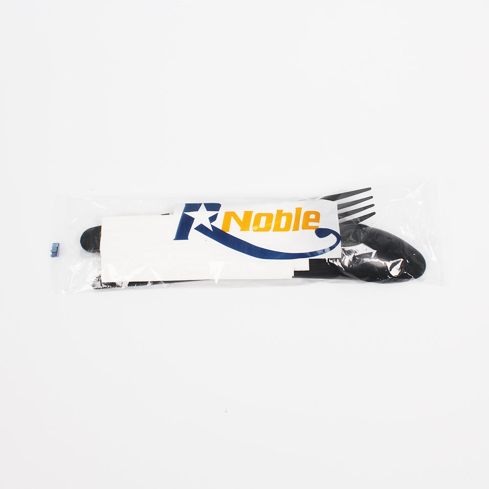 Meal Kit including Napkin. Knife. Fork. Spoon. Salt and Pepper - 150/Case