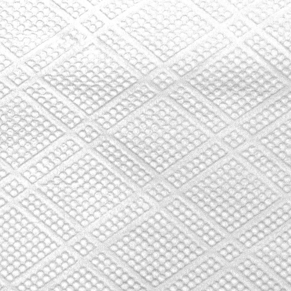 HW 9 3/4 X 7 White Low Fold Napkin - 8000/Case