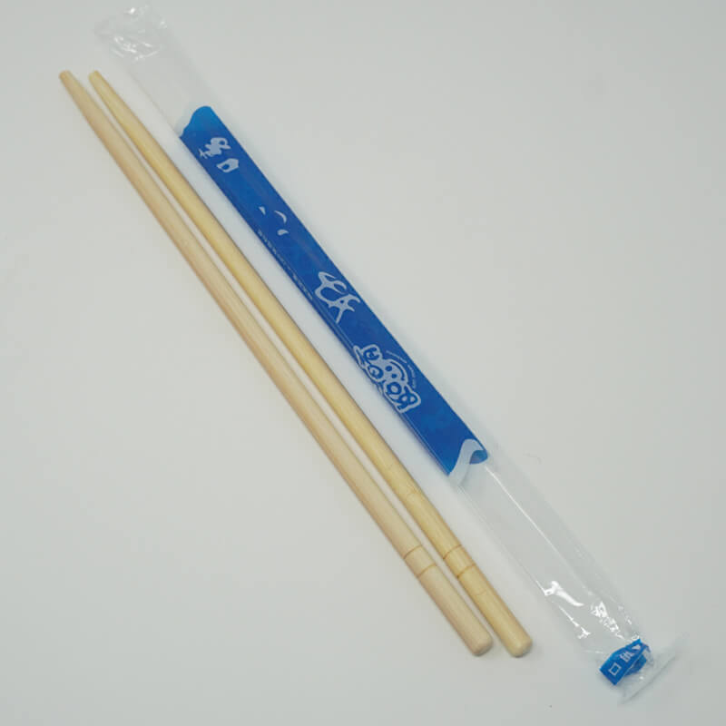 SD 9 Seperated Bamboo Pouches Chopstick - 600/Case