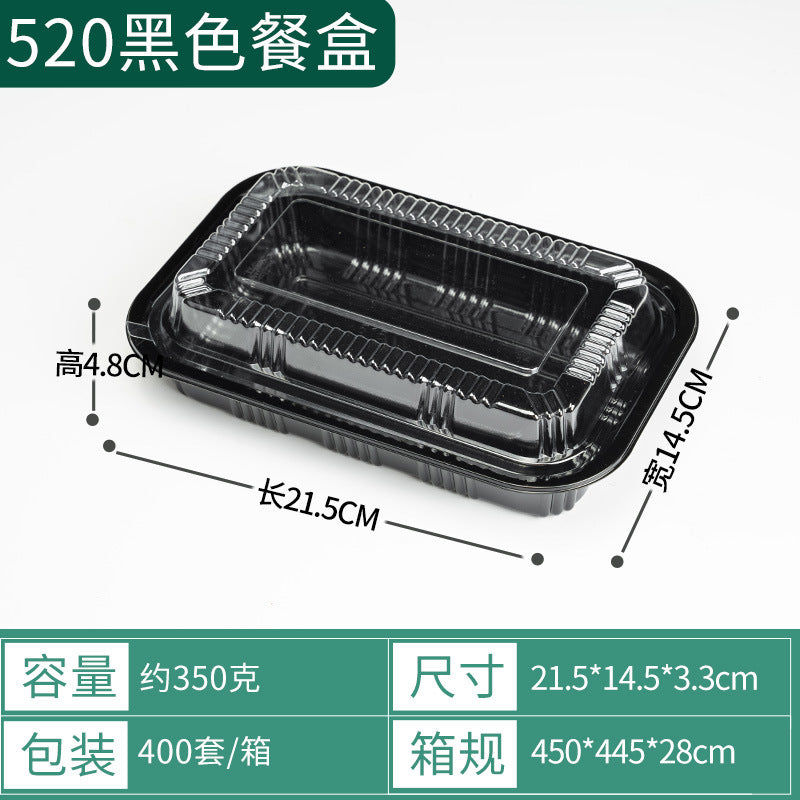 Manufacturer Custom Sushi Box with Lid Takeout Box Salmon Disposable Lunch Box Japanese Style Gold Leaf Print Transparent Box