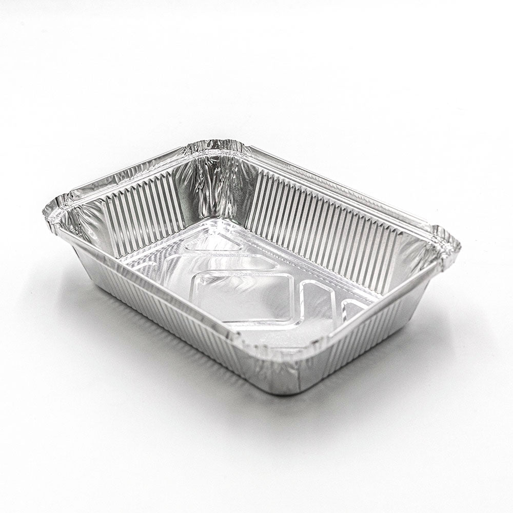 WS 788 Extra-Heavy Duty 2.25 lbs. Oblong Aluminum Foil Pan 8.5 X 6 X 2 (Not Combo) - 500/Case