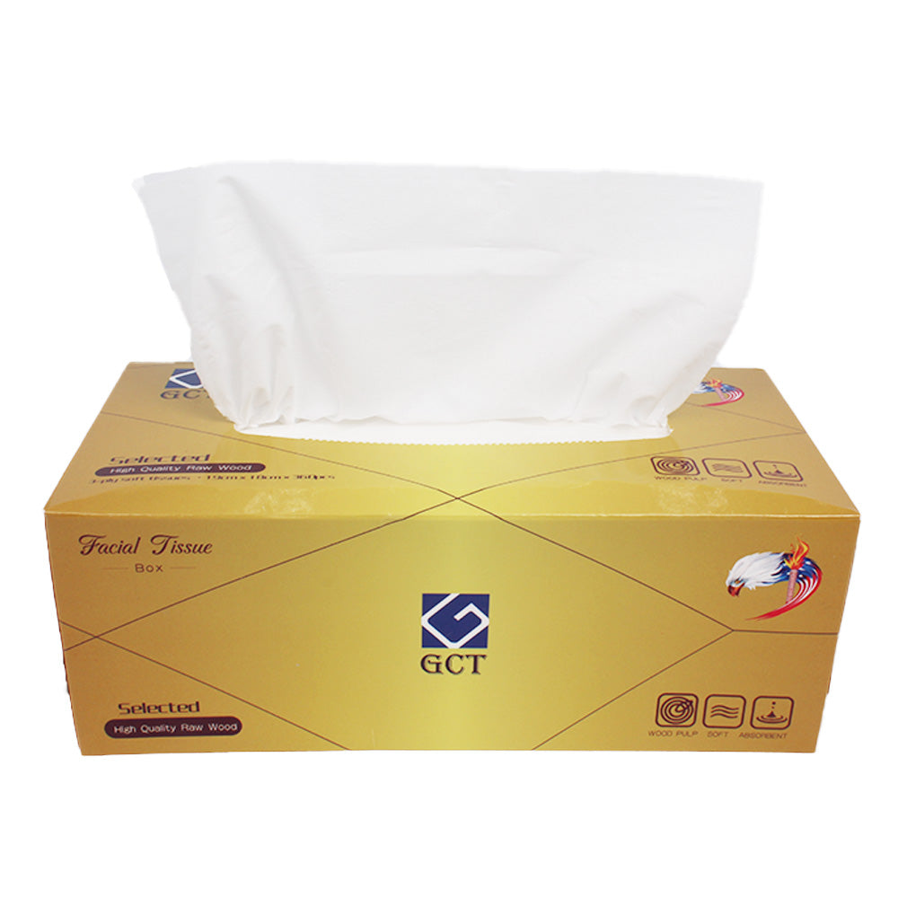 3-Ply Facial Tissue 7.5 X 7. 360 Sheets/Box - 24 Boxes/Case