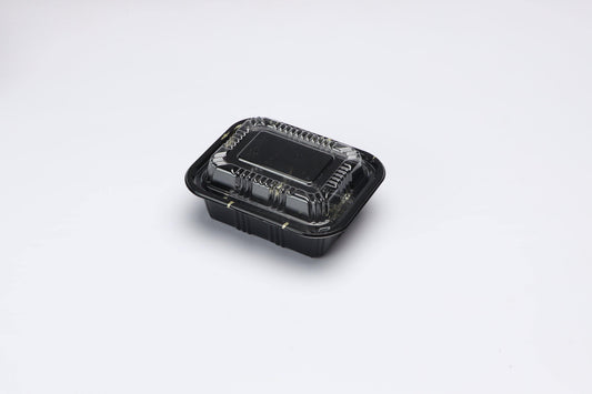 FH505 Rectangular Black Plastic Container Set