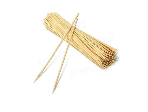 6 BAMBOO SKEWER 100 X 100PCS