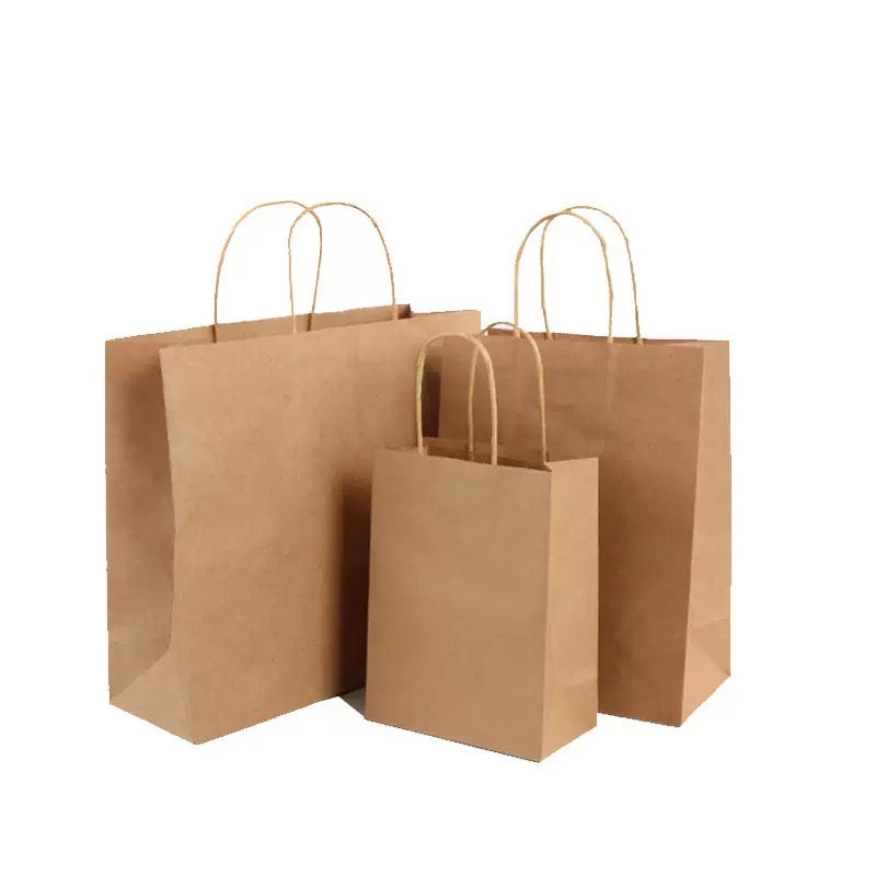 Kraftpaper bag with Handle-Small 250/Case