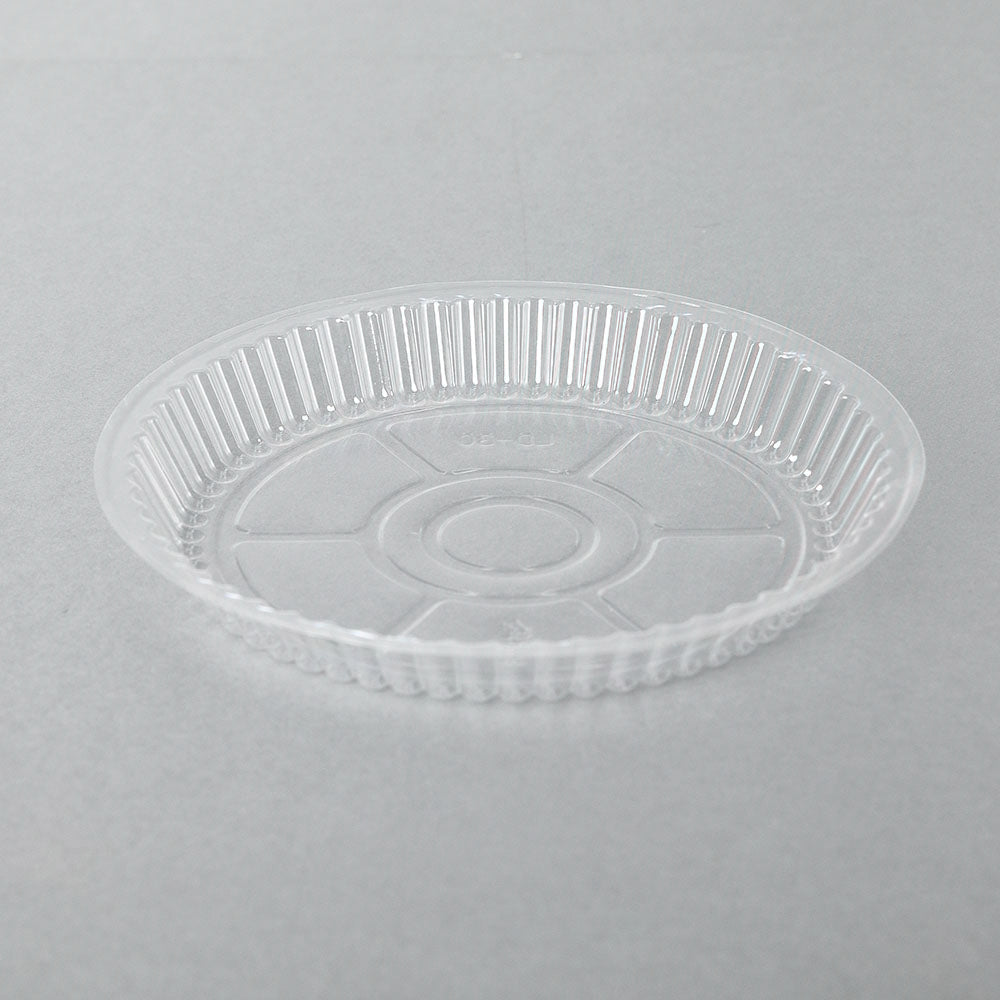 7 Round Clear Plastic Dome Lid - 500/Case