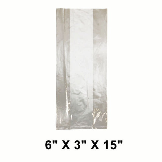 LDPE Clear Flat Bag 6 X 3 X 15 - 420/Case