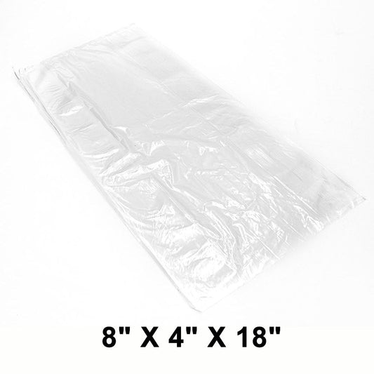 LDPE Clear Flat Bag 8 X 4 X 18 - 260/Case
