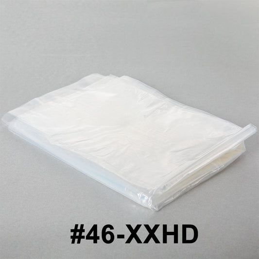 LDPE Clear Garbage Bag #46 XXHD Heavy Duty 23 X 46 - 40/Case