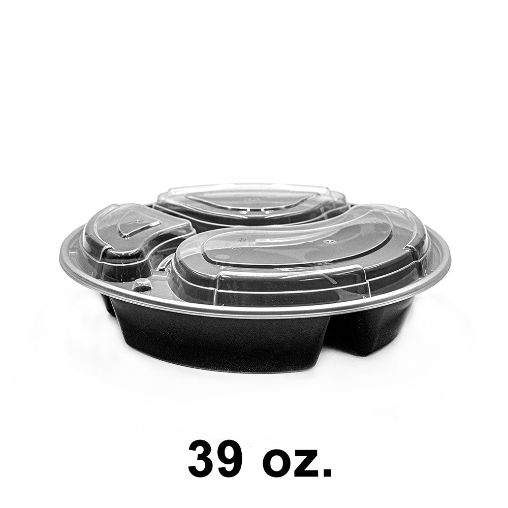 9 ROUND 3 COMP CONTAINER (398B/9388B )150 SET