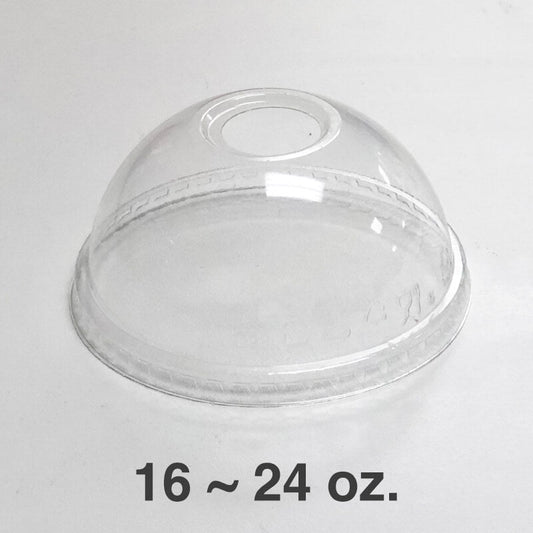 WS CLEAR DOME LID 1000 FOR COLD CUP 16-24OZ