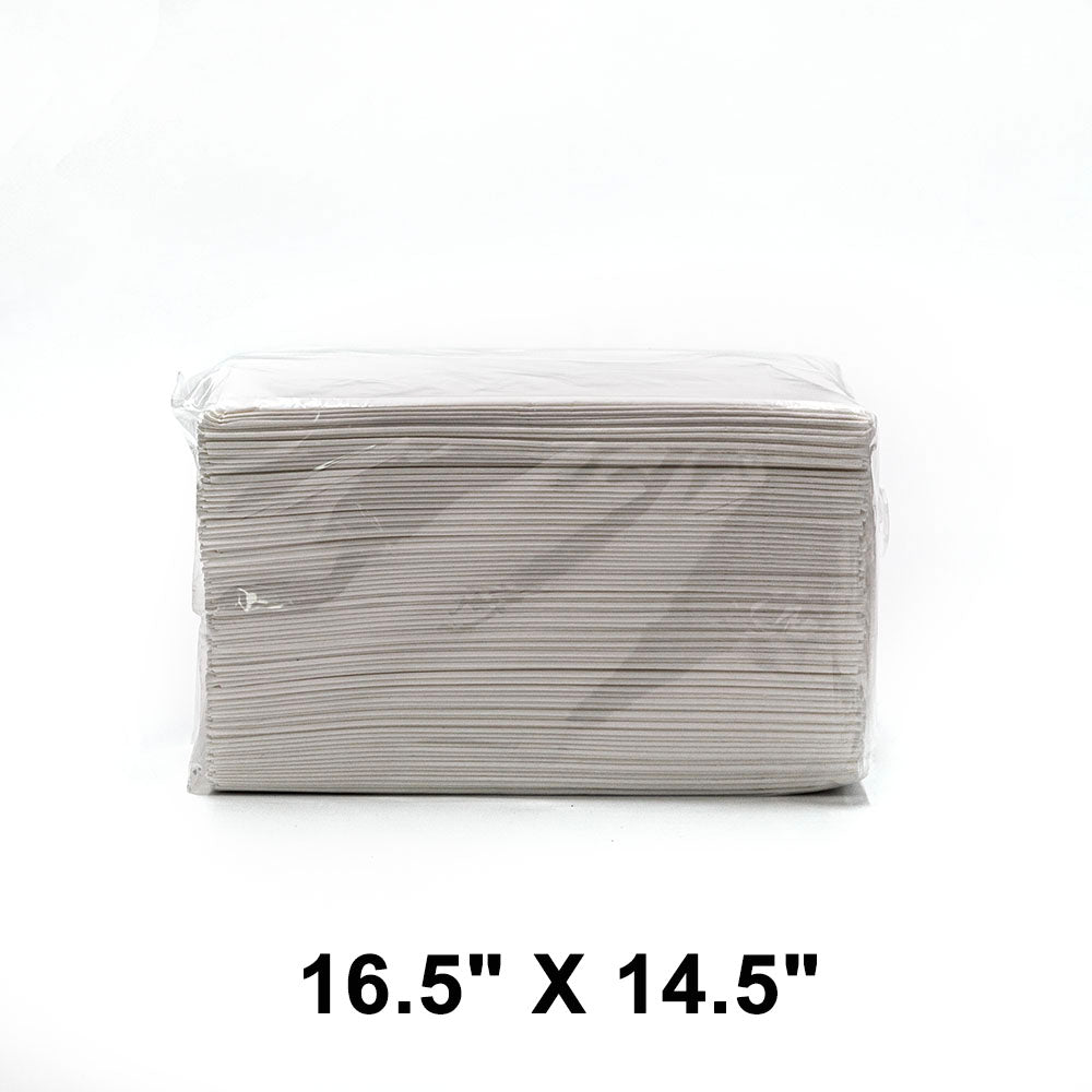 16.5 X 14.5 White 2-Ply Dinner Napkin - 2300/Case