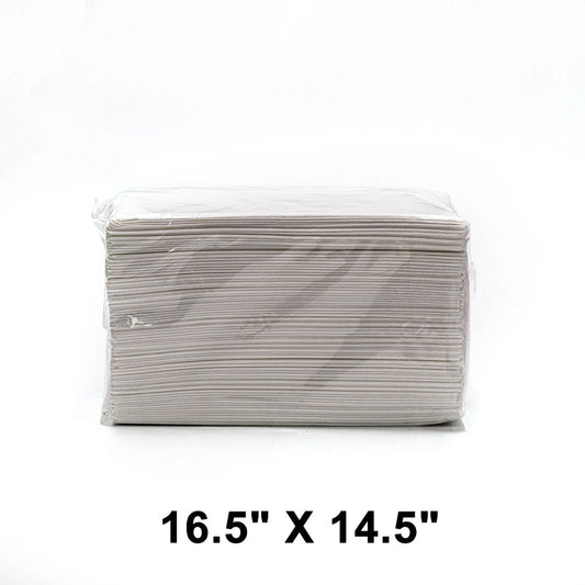 16.5 X 14.5 White 2-Ply Dinner Napkin - 2300/Case