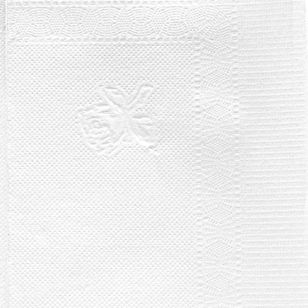 HW 16 X 14.5 White Premium Dinner Napkin 2-Ply - 1800/Case