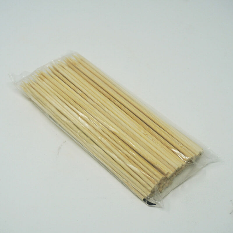 1/8 (3 mm) X 6 Thin Round Bamboo Skewer - 10000/Case