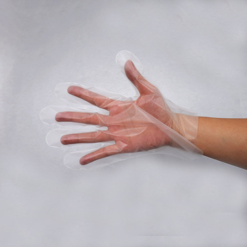 Premium Clear TPE Glove Small. 100pcs*60bag - 6000/Case