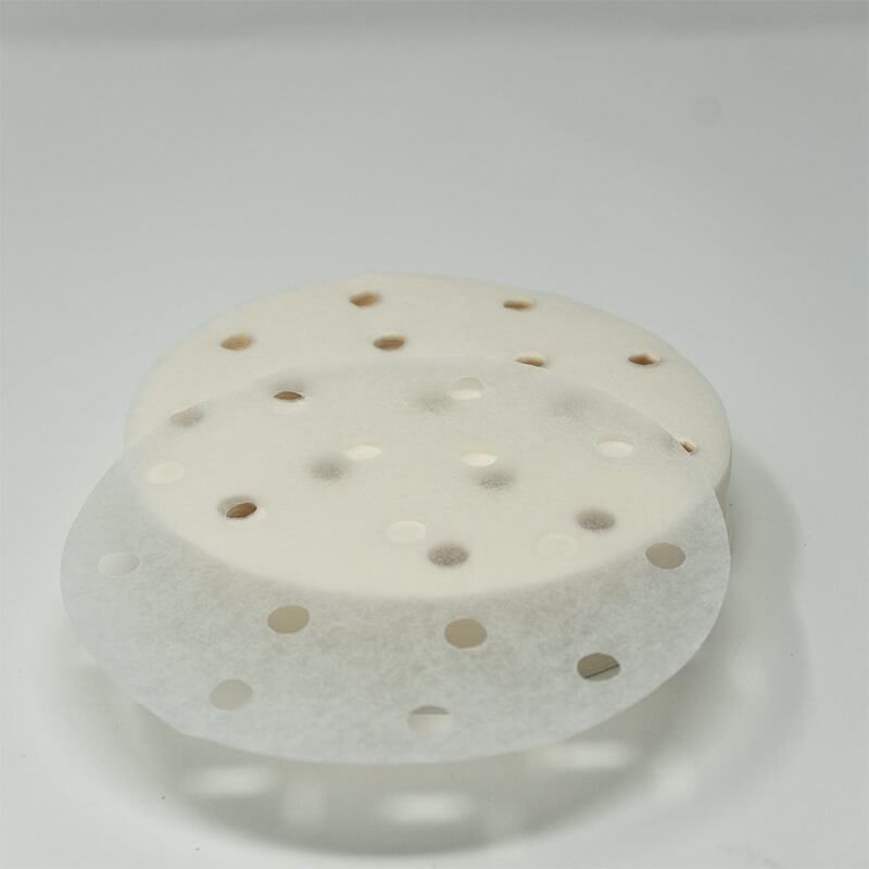 4.5 Round White Steamer Paper - 10000/Case