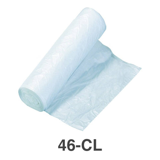 Clear Plastic Garbage Bag 23 X 46 #46 - 30/Case