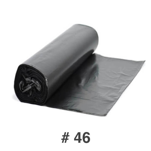 Black Plastic Garbage Bag 23 X 46 #46 - 26/Case