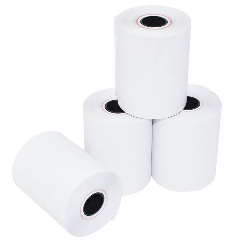 2 1/4 x 85' Thermal Credit Card Receipt Paper - 50/Case